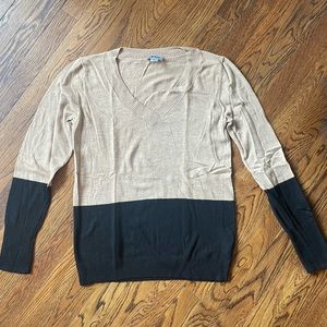 DKNY Color Block Sweater